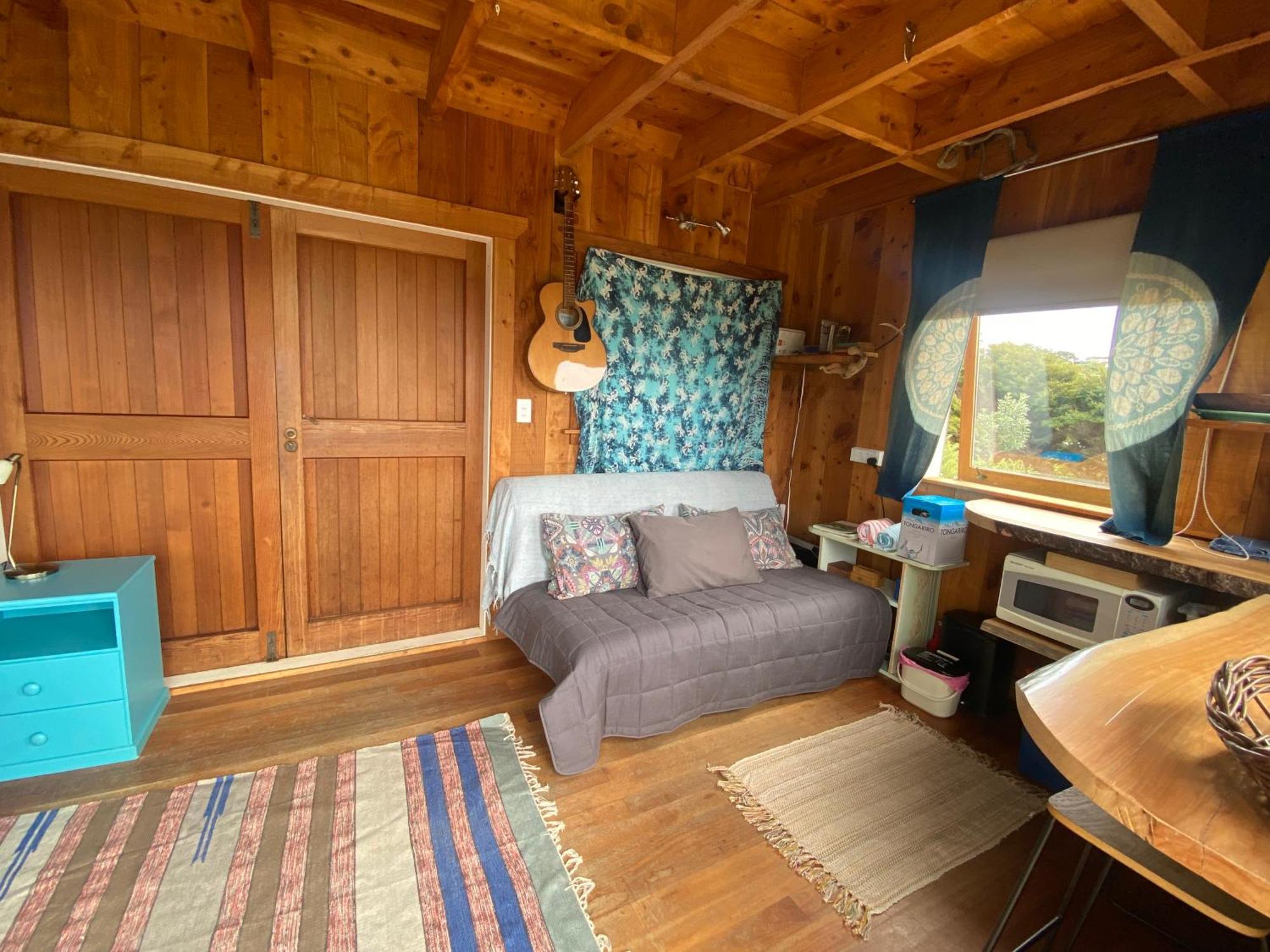 Kereru Cabin - Spectacular Seaviews, Rustic, Glamping Eco Adventure Palm Beach Εξωτερικό φωτογραφία