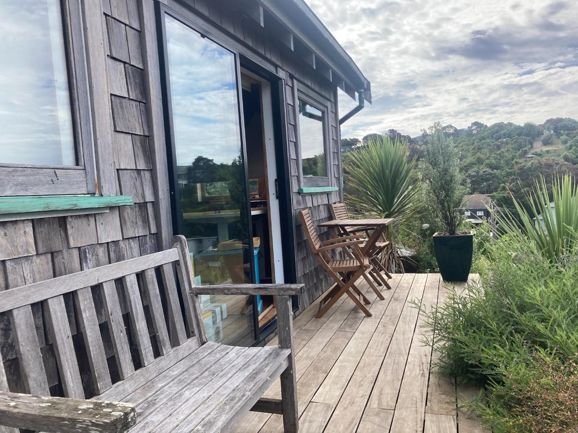 Kereru Cabin - Spectacular Seaviews, Rustic, Glamping Eco Adventure Palm Beach Εξωτερικό φωτογραφία